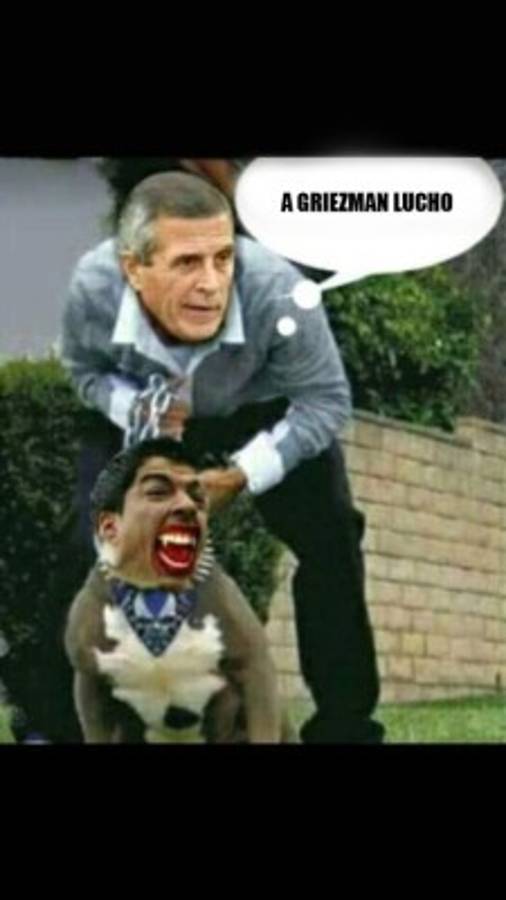 Los memes atacan a Muslera y Suárez tras eliminación de Uruguay ante Francia