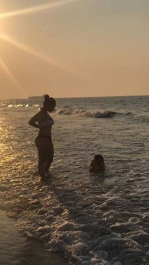 Azaria Torres, la linda novia de jugador extranjero de Liga Nacional