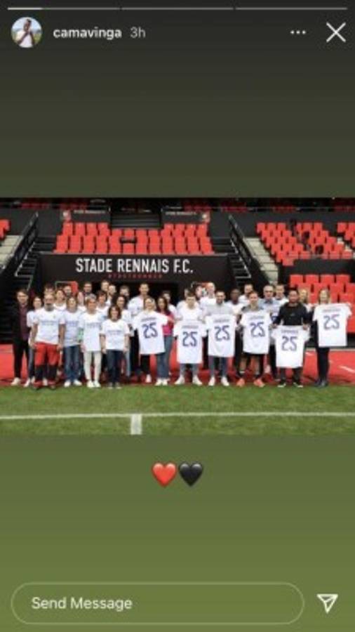 Gastó 15 mil euros y todos lo aman: El enorme gesto de Eduardo Camavinga con los empleados del Rennes, su ex club  