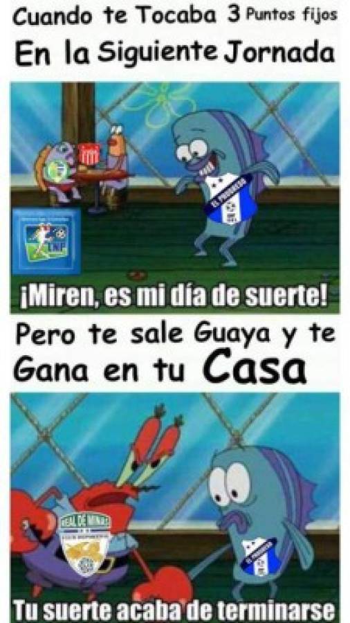 MEMES: Hacen pedazos al Real España tras perder ante Olimpia en Tegucigalpa