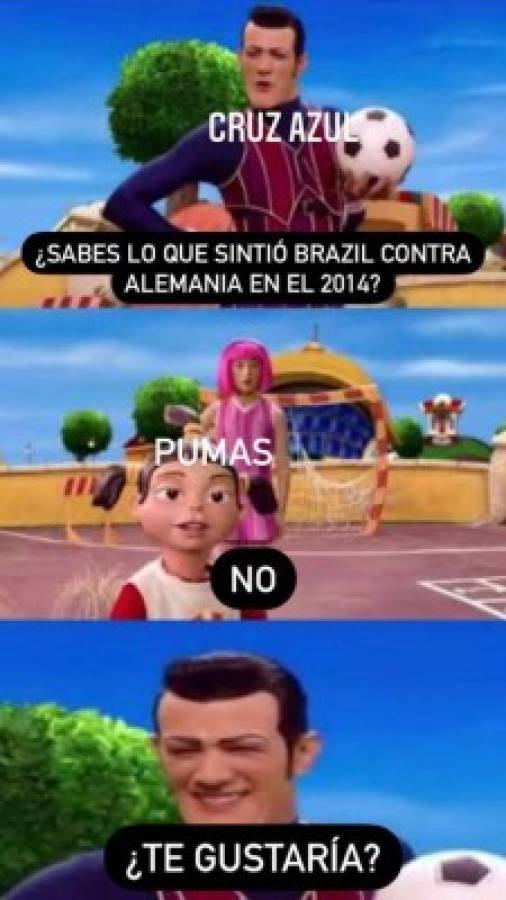 Los imperdibles memes de la paliza de Cruz Azul a Pumas en semifinales: Este año es el bueno