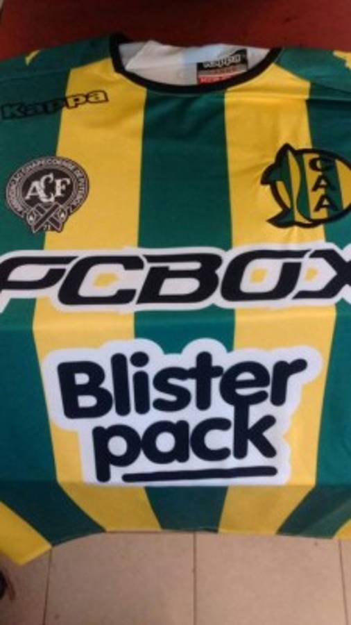 ¡Admirable! Las camisetas que homenajean al Chapecoense