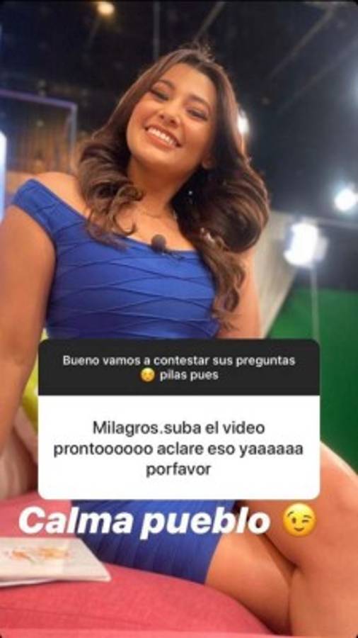 Milagro Flores y su reacción al ser vinculada en trío amoroso con ex esposo de Carolina Lanza