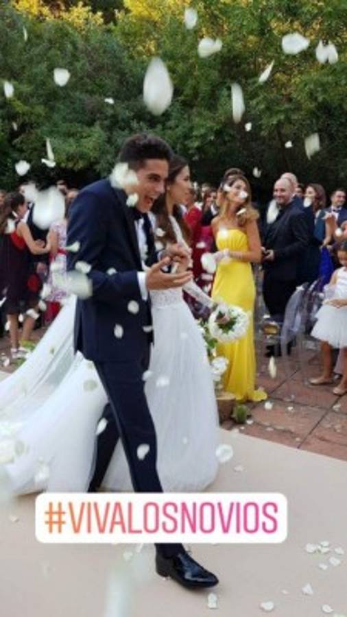 Dos cracks más que se casaron: Así fueron las bodas de Lucas Vázquez y Bartra