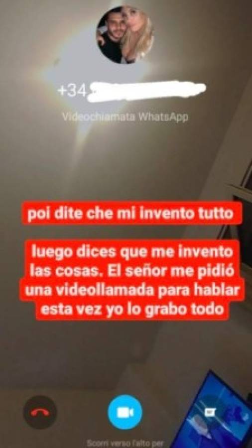 Sigue el escándalo: Aparecen fotos de Icardi junto a una escort transexual; publicó los chats