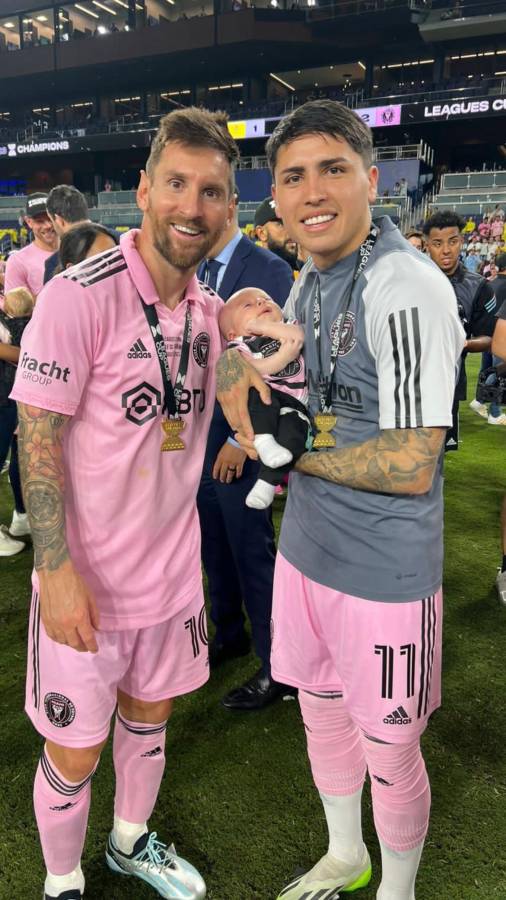 Messi ‘bautizó’ a bebé, el gesto que tuvo con jugador del Inter de Miami y el motivo por el que Antonela se hizo viral