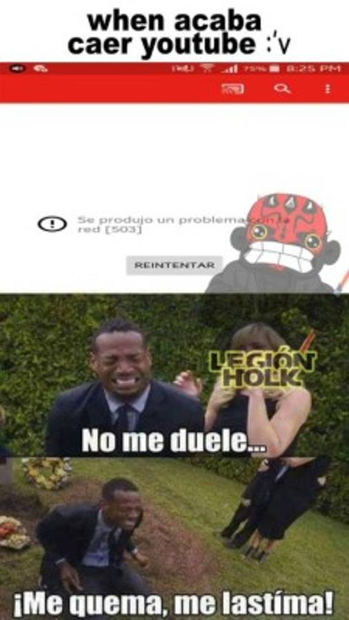 Los imperdibles memes que dejó la caída mundial de YouTube