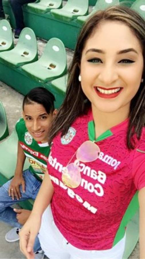 Conocé a Pamela Hernández, la bella novia del delantero de Marathón y la Selección, Diego Reyes