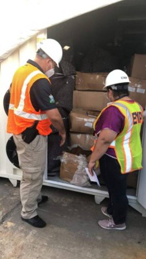 Así se encontraba el equipo médico usado y en mal estado descubierto en los hospitales móviles