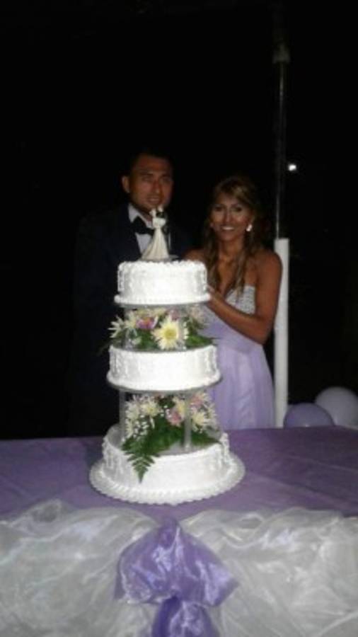 Las fotos más románticas de la boda del futbolista hondureño Manuel Doño