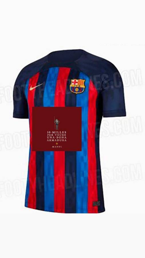 ¡Para reír! Barcelona es destrozado con memes por su nuevo logo en la camisa para el Clásico contra Real Madrid