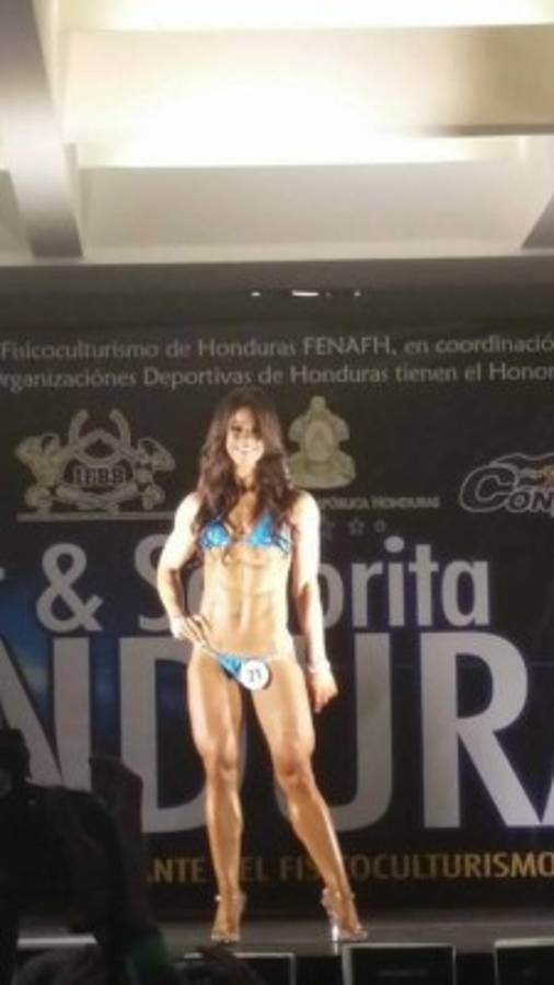 Derroche de belleza en el XXII Campeonato Nacional de fisicoculturismo de Honduras