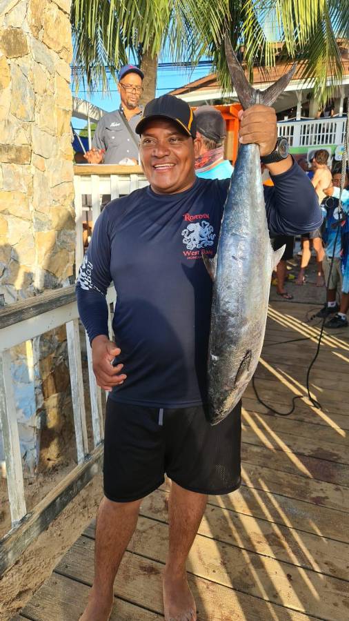 Así fue el primer día del Torneo Internacional de Pesca 2023 en Roatán ¿Qué tipo de peces atraparon?