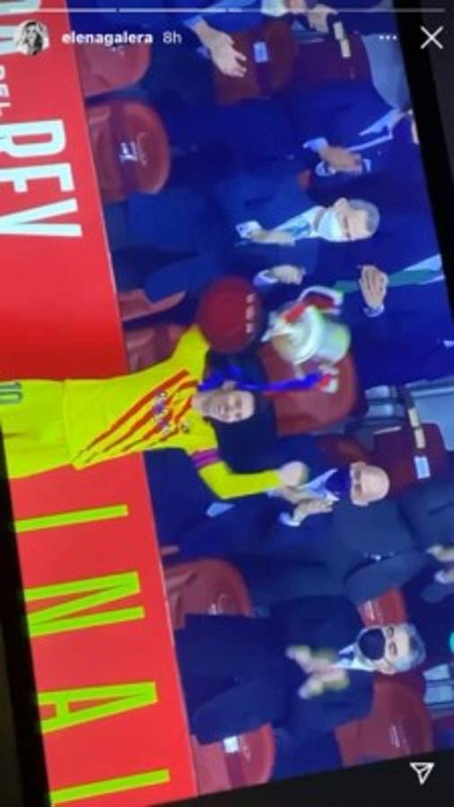 Así celebraron Antonela Roccuzzo y las mujeres de los jugadores del Barcelona el título de la Copa del Rey