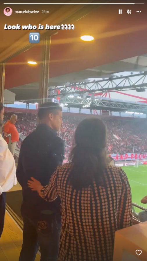 Así fue el reencuentro de James Rodríguez y Marcelo en el Olympiacos... ¡y la mala noticia que recibió sin haber debutado!