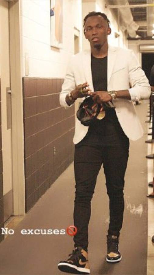 ¡Opulencia! Los looks de Alberth Elis cuando llega al estadio de Dynamo