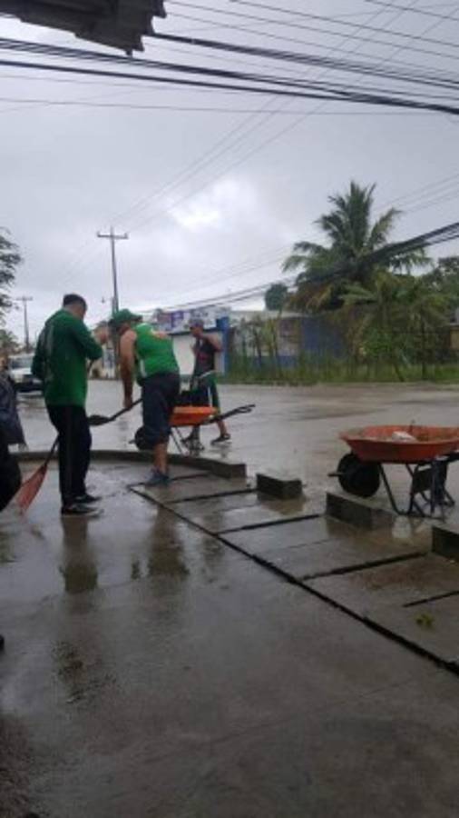 A barrer calles mandan a aficionados de Marathón detenidos por disturbios en Puerto Cortés