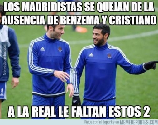 Pese a vencer a Real Sociedad, Real Madrid no se salva de los memes