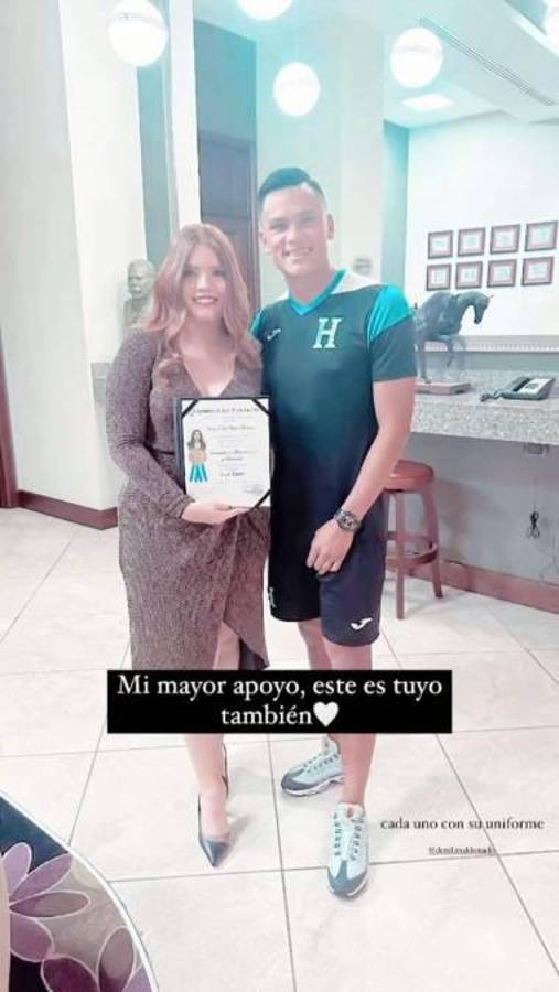 Denil Maldonado sacrificó la graduación de su esposa por estar concentrado con Honduras