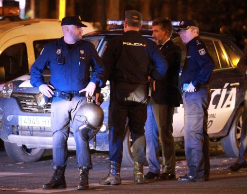 FOTOS: El zafarrancho de los aficionados del Legia que no se vio por TV