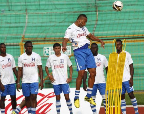 Entrenamiento selección nacional.