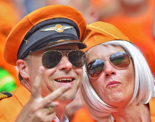 España - Holanda: las espectaculares fotos del ambiente.