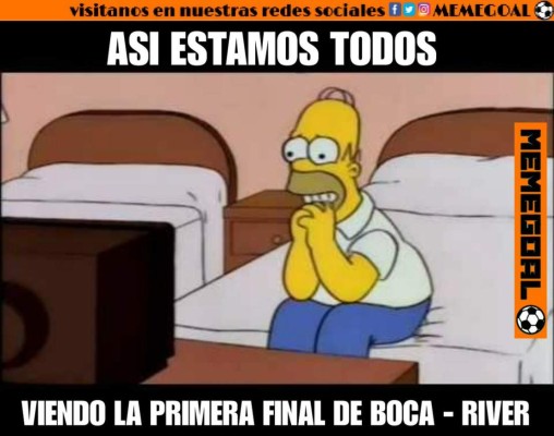 Los memes del empate de Boca Juniors ante River Plate en la final de la Libertadores