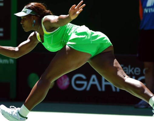 Descuidos y fotos de Serena Williams que subieron la temperatura dentro y fuera de la cancha