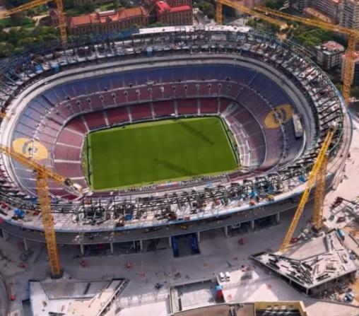 Imágenes inéditas: Barcelona revela que así está quedando el nuevo Camp Nou y la fecha de su apertura se acerca