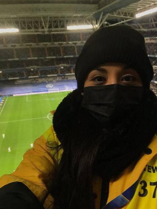 ¿Quién es y cómo la ficharon? Deyni Menjívar, la hondureña que trabaja con el Real Madrid desde el Bernabéu