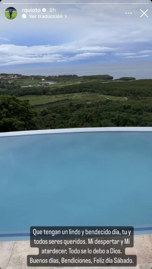 Tomó nueva decisión en redes: Así presume Romell Quioto sus vacaciones tras ser separado de la Selección