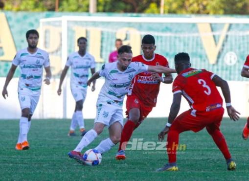 Platense VS Real Sociedad - Jornada # 3 torneo clausura 2020 - ReparticiÃ³n de puntos que no ayuda en mucho. Platense y Real Sociedad igualaron a uno en Puerto CortÃ©s - 14 Ilce Barahona