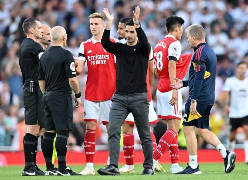 Mikel Arteta tiene ilusionada a toda la gente del Arsenal, los gunners son líderes de la Premier League con 12 puntos.