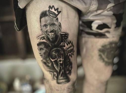 Tremenda locura: los increíbles tatuajes sobre Messi luego de ganar con Argentina el Mundial de Qatar y el ‘‘qué mirás, bobo’’