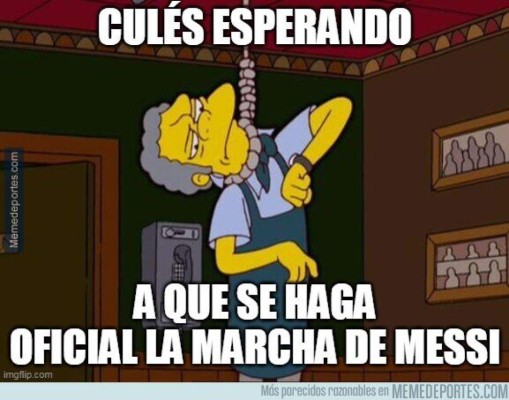 ¡No lo perdonan! Salida del Messi del Barcelona al día entre los mejores memes de la semana