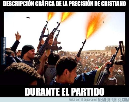 Real Madrid triunfa, pero los memes acribillan a Cristiano Ronaldo