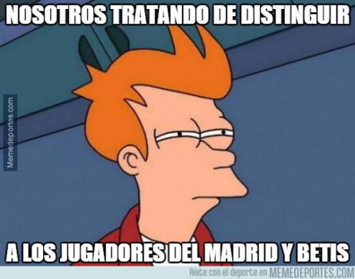 Real Madrid es acribillado con memes tras gris empate ante el Betis