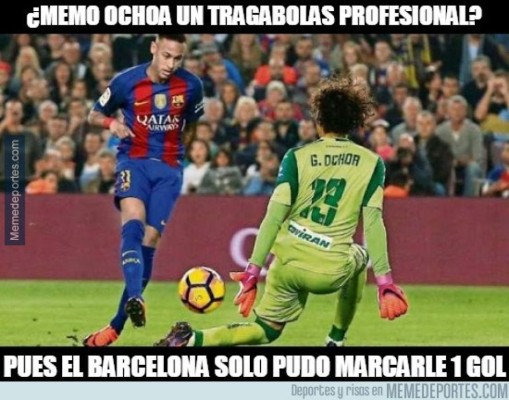 Los memes acribillan a 'Memo' Ochoa y Benzema tras el Granada-Madrid