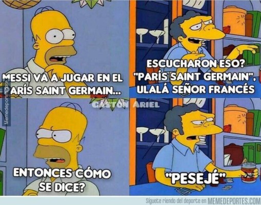 Messi hizo su primer entrenamiento con el PSG y los memes destrozan a Sergio Ramos