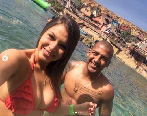 Ohrane, la brasileña infartante que conquistó a Leandro Motta, jugador de Olimpia