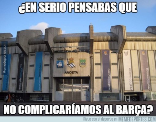 Los mejores memes de la derrota del Barcelona ante Real Sociedad