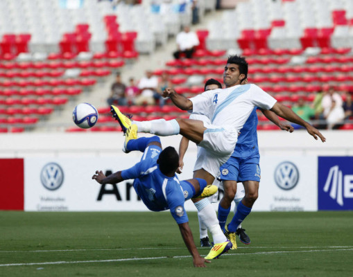Nicaragua y Guatemala empataron 1-1.