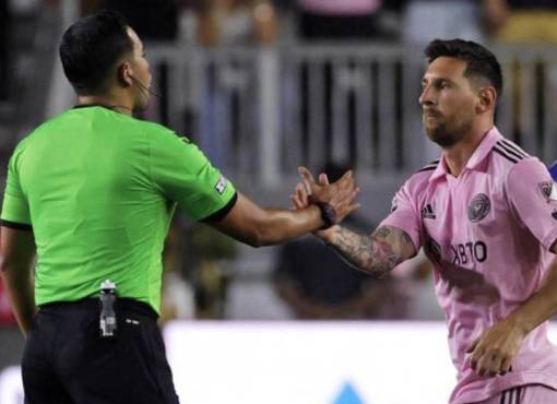 Saíd Martínez confiesa lo que dijo a Messi y el gesto que tuvo el argentino con el árbitro en su debut en el Inter de Miami
