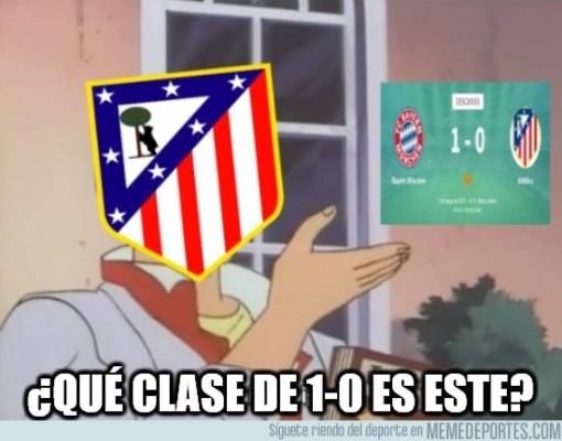 Los mejores memes de la eliminación del Bayern Múnich ante el Atlético de Madrid