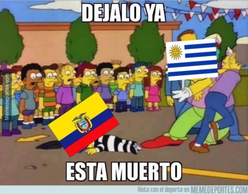 Los memes de la goleada de Uruguay a Ecuador donde destrozan al 'Bolillo' Gómez