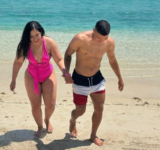 Pareja de jugador del Olimpia y Génesis deslumbran: Así fueron las “mini” vacaciones de los futbolistas de la Liga Nacional