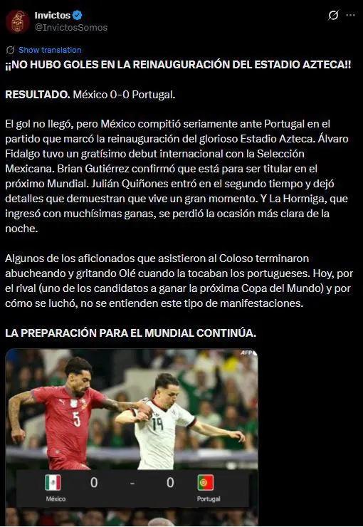 Ya ni duele: la ácida reacción de Faitelson y esto dice la prensa de México tras el resultado ante Portugal
