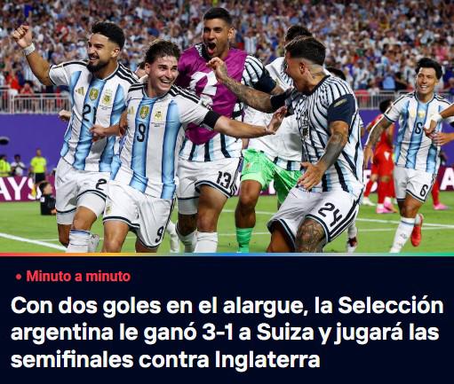Vargentina; Infantino FC: lo que dice la prensa tras polémico triunfo de Argentina
