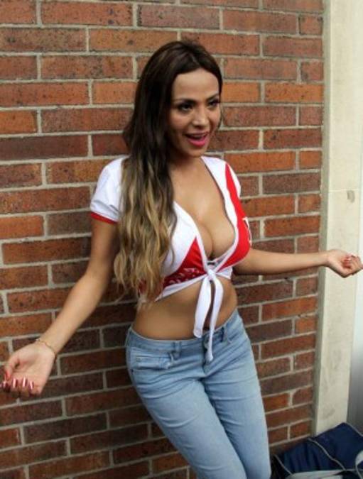 Nissu Cauti, la infartante peruana que deslumbra en el Mundial de Rusia