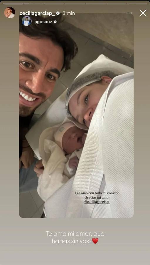 Yo fui la que se atrevió: la revelación más curiosa de Cecilia García tras hacer papá a Agustín Auzmendi